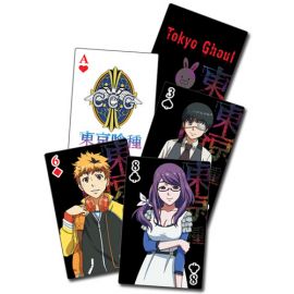 Game Tokyo Ghoul cosplay Anime Painting Playing Cards Poker 54ps/set 